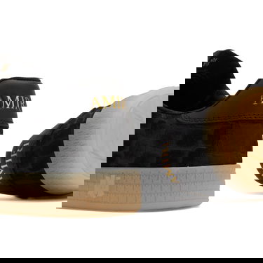 Sneakers og sko AMIRI Croc Debossed Pacific Bones Sort | AMFOSR1177-BLK, 4
