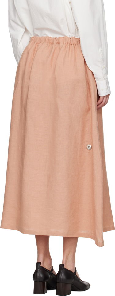 Nederdel Baserange Baserange Ponte Maxi Skirt Beige | SKPO-HE-SP25, 2