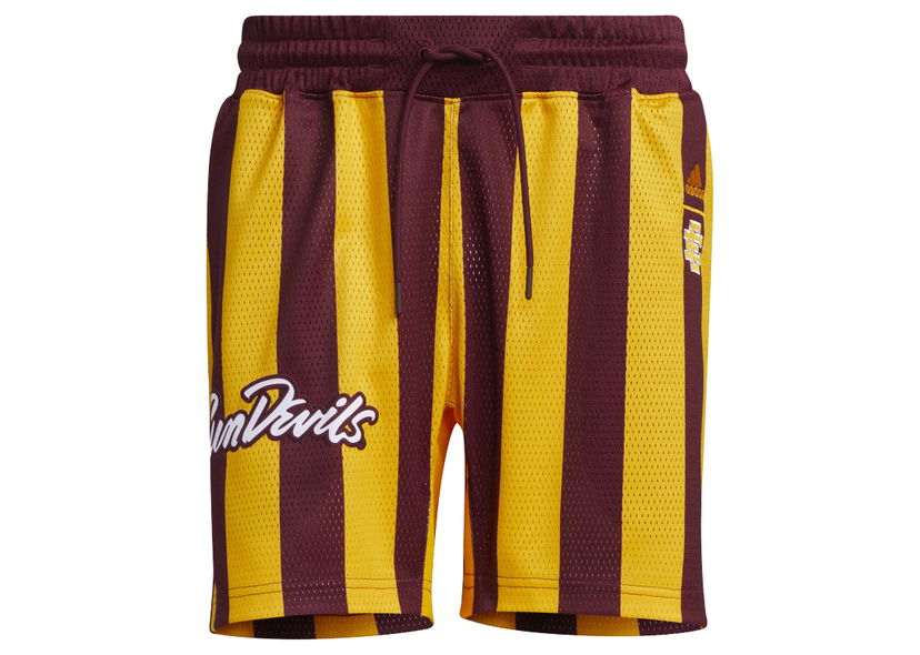 Shorts adidas Originals adidas x Eric Emanuel ASU Arizona Sun Devils Swingman Shorts Team Maroon/Team College Gold Gul | H56720
