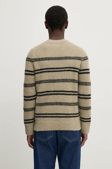 Sweater Samsoe Samsoe Samsoe Samsoe SAARIN Striped Wool Sweater Beige | M24300098, 2