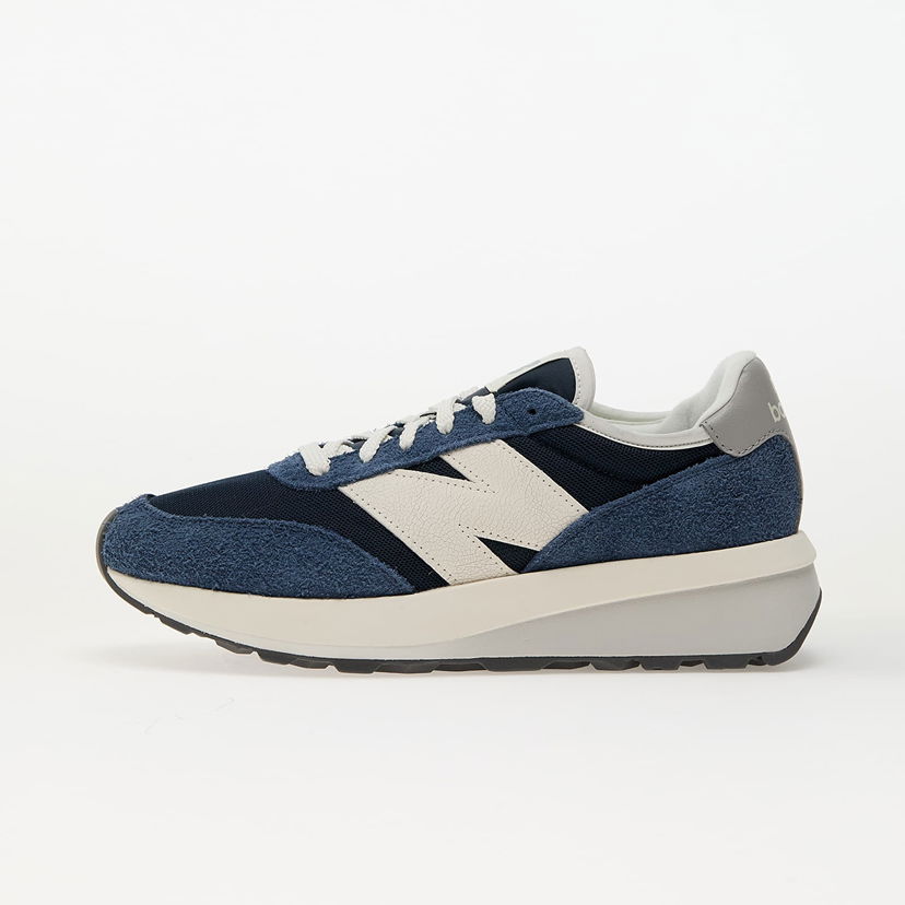 Sneakers og sko New Balance 370 Navy White Mørkeblå | U370AG