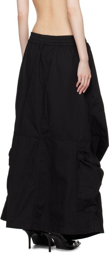 Nederdel Diesel Maxi Skirt With Pockets Sort | A15321 0AJEB, 2