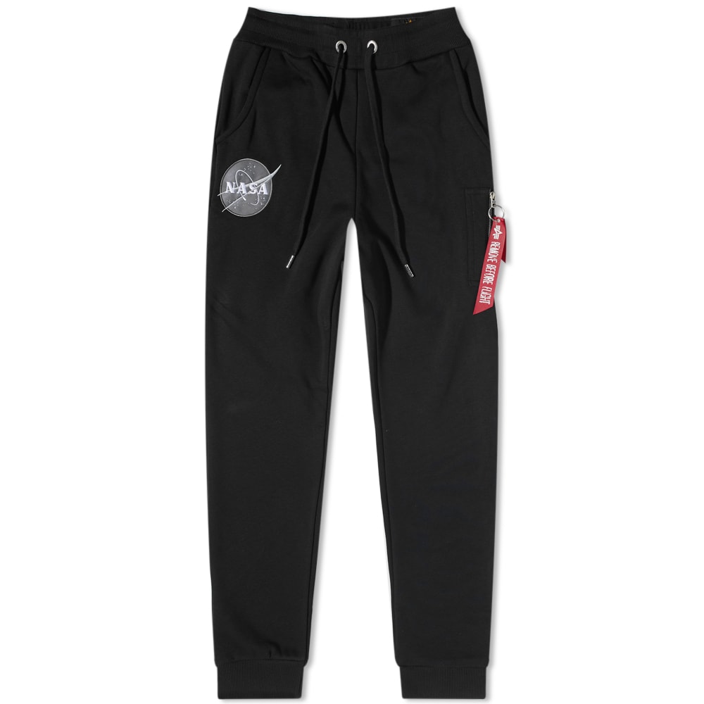 Joggingbukser Alpha Industries NASA Cargo Sweat Pant Sort | 118369-03, 0