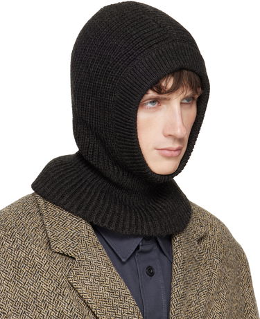 Hat LEMAIRE Knitted Hood Balaclava Hvid | AC1227 LK1028, 3