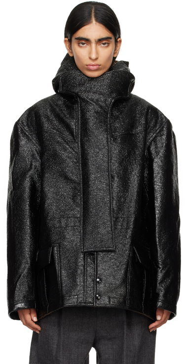 Parka R13 R13 Oversized Hooded Jacket Sort | R13WR306-R400A, 0