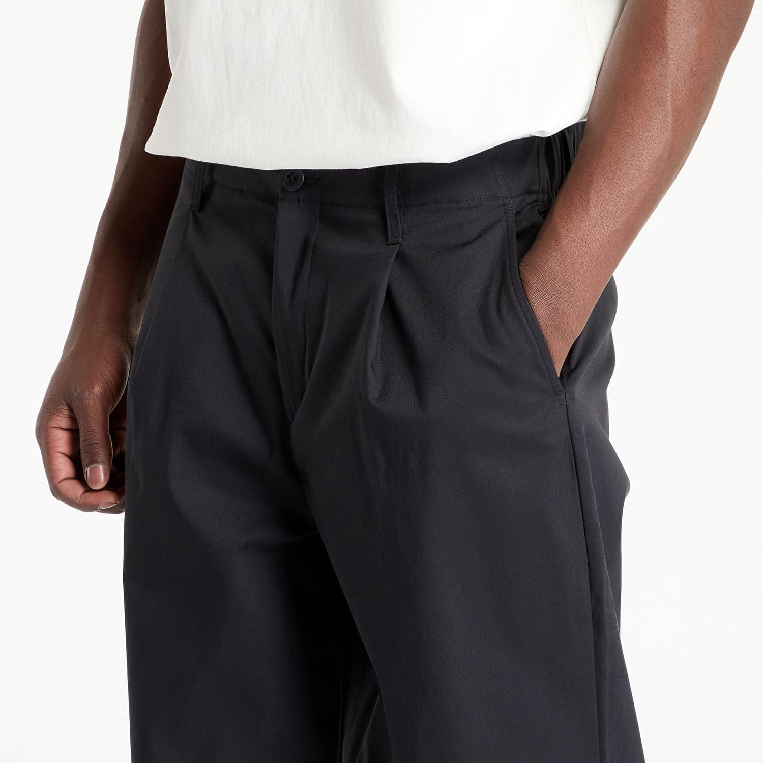 Bukser New Balance New Balance Athletics Relaxed Trousers Sort | MP51563BK, 1