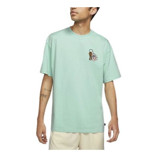T-shirt Nike SB Nike SB Skate T-Shirt Grøn | DD1307-382