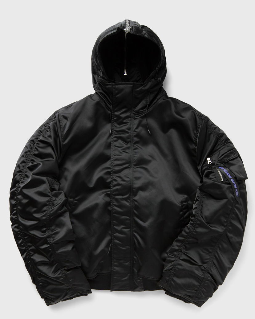 Bomberjakke Alpha Industries N-2B PRIMALOFT Hooded Bomber Jacket Sort | 758101-03
