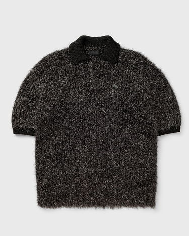 Polo skjorte Lacoste Short-Sleeved Shaggy Knit Polo Shirt Sort | AH3740-S5T, 2