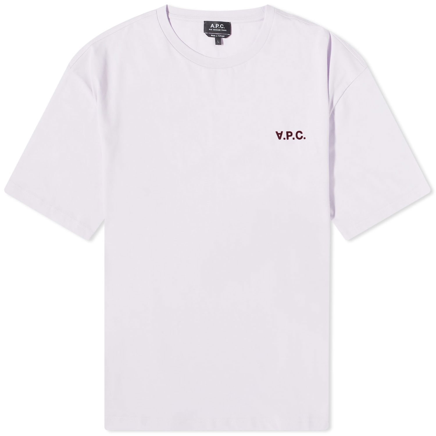 T-shirt A.P.C. Joachim Small VPC Logo T-Shirt Lilla | COFDW-H26295-HAD, 0