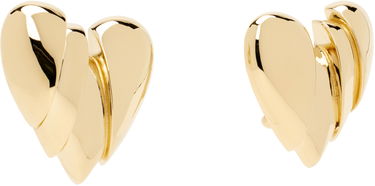 Øreringe Amina Muaddi Muaddi Heartbreaker Earrings Metalisk | HEARTBREAKER EARRING, 1