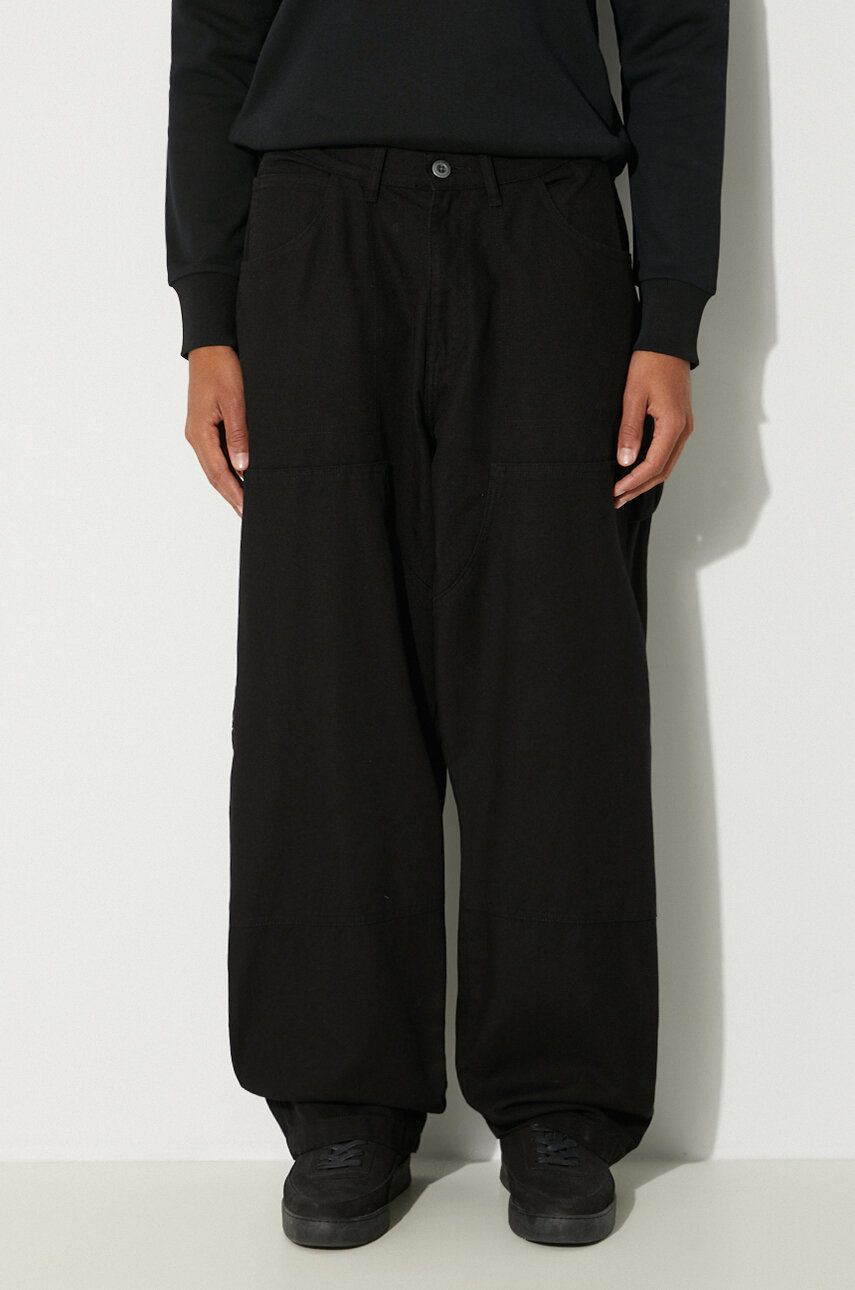 Cargo bukser Alpha Industries Carpenter Pants Sort | 148202, 0