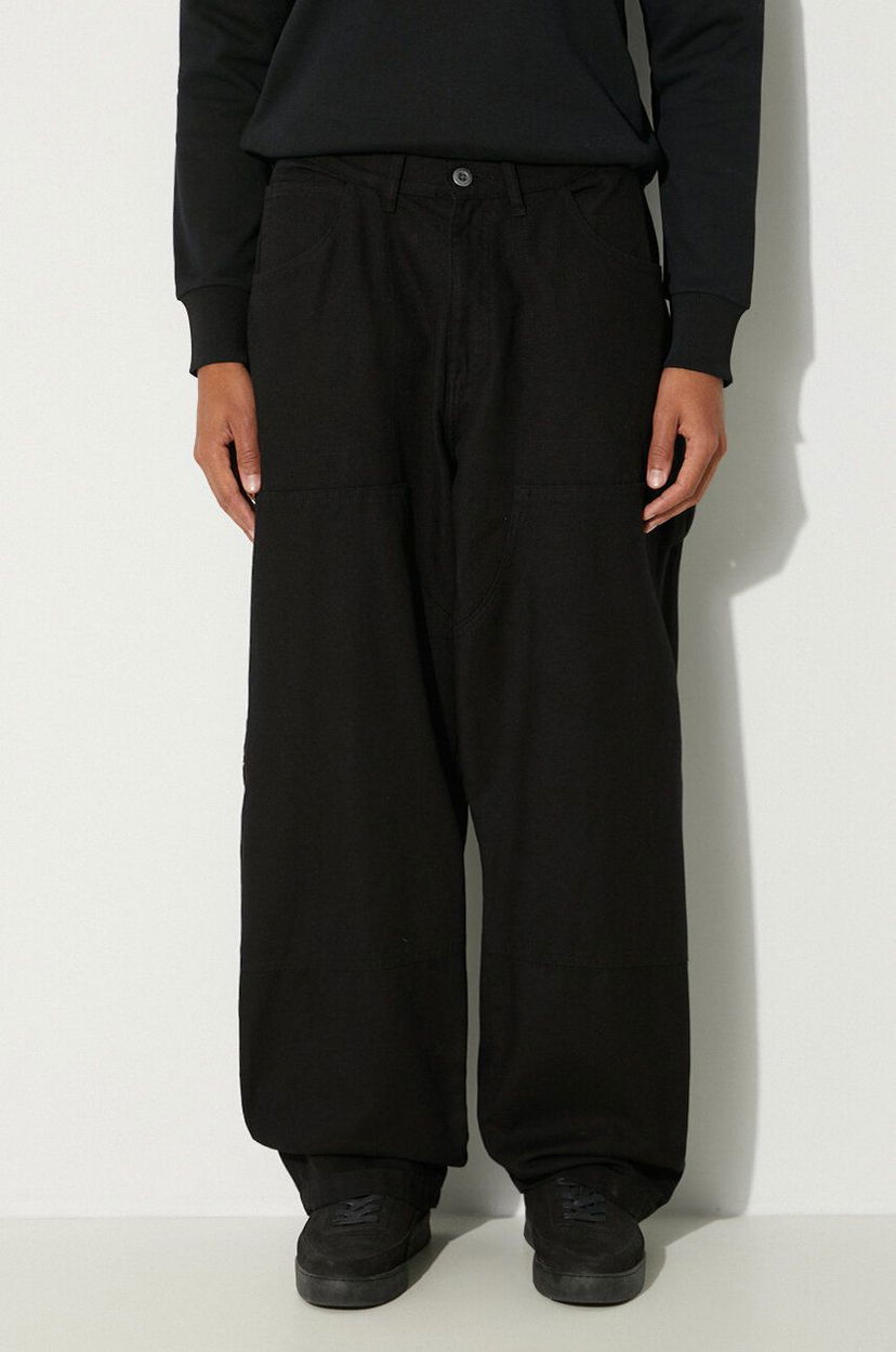 Cargo bukser Alpha Industries Carpenter Pants Sort | 148202