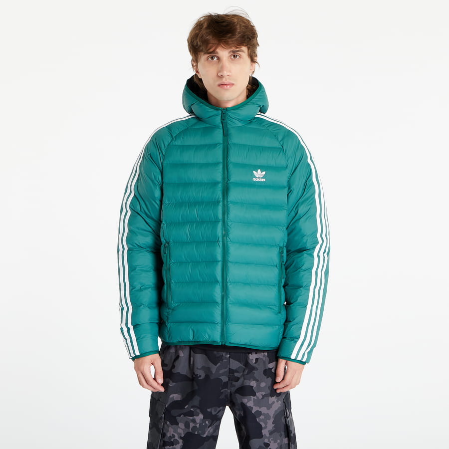 Puffer jakke adidas Originals Pad Hooded Grøn | IL2569, 0