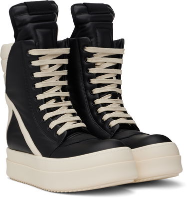 Sneakers og sko Rick Owens Rick Owens Hollywood Mega Geobasket Sort | RU01E5855 LCO, 3