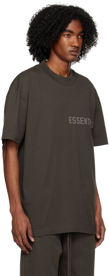T-shirt Fear of God Fear of God ESSENTIALS Crewneck T-Shirt Brun | 125BT222000F, 1