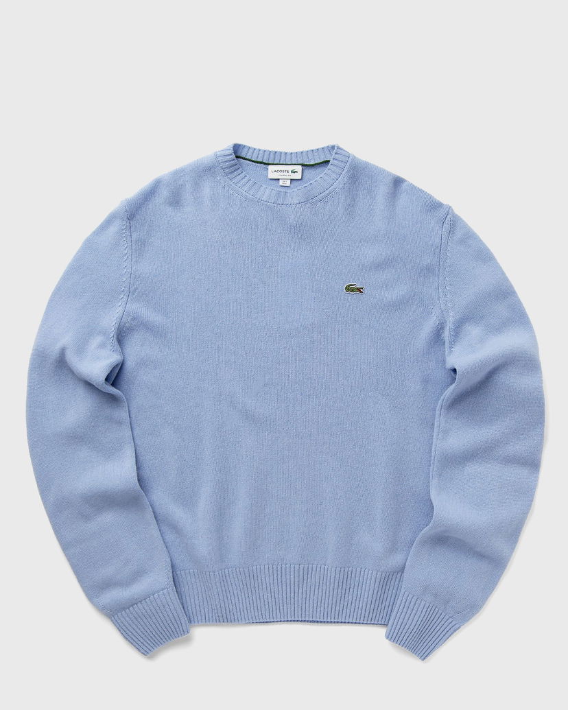 Sweater Lacoste Crewneck Pullover Blå | AH2916-HBP