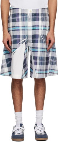 Comme des Garçons Shirt Twill Garment Printed Shorts