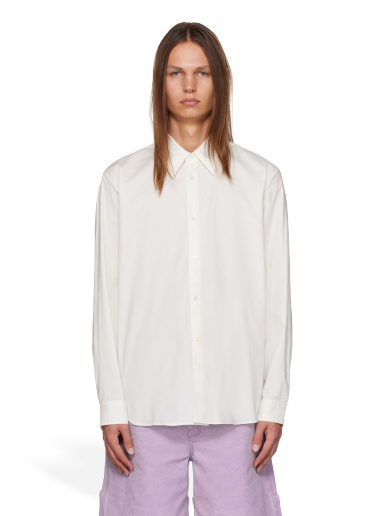 Skjorte Acne Studios Button-Up Shirt Hvid | BB0512-