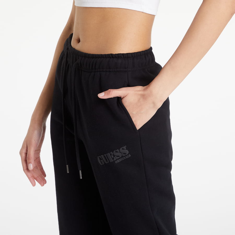 Joggingbukser GUESS Sweathose Pants Sort | WBRQ01K9YH4-JBLK, 1