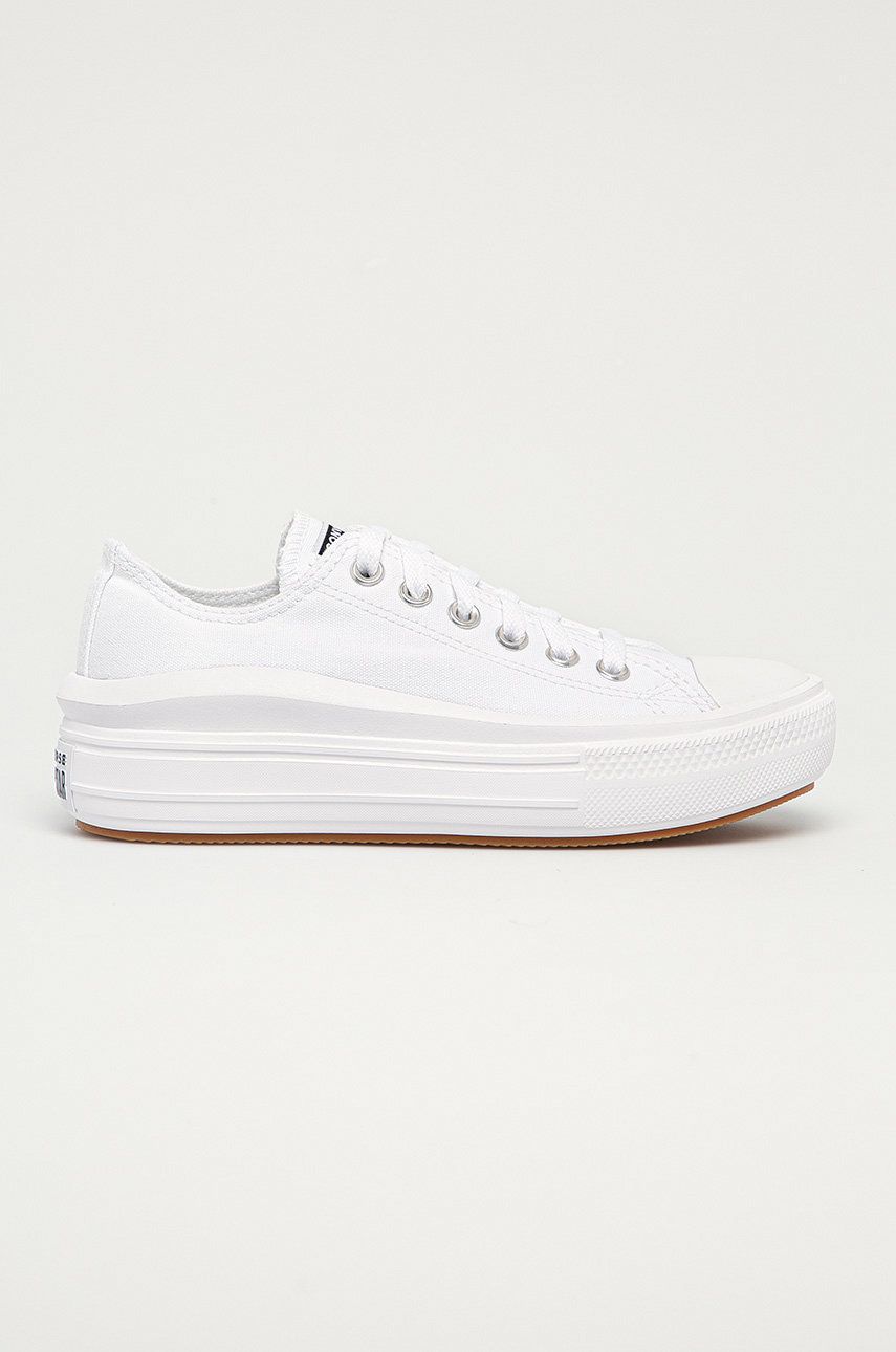 Sneakers og sko Converse Chuck Taylor All Star Move OX Hvid | 570257C, 0