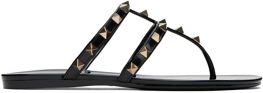 Sneakers og sko Valentino Garavani Rockstud Sandals Sort | 4W2S0T84PVS, 0