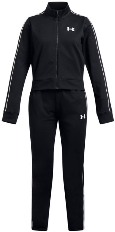 Træningsdragt Under Armour Under Armour UA Icon Knit Crop Tracksuit Sort | 1386528-001, 0