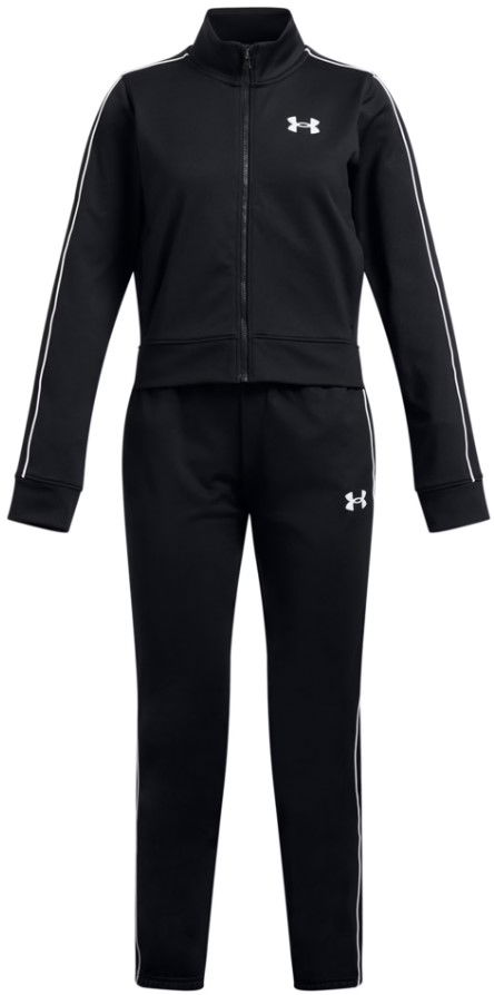 Træningsdragt Under Armour Under Armour UA Icon Knit Crop Tracksuit Sort | 1386528-001