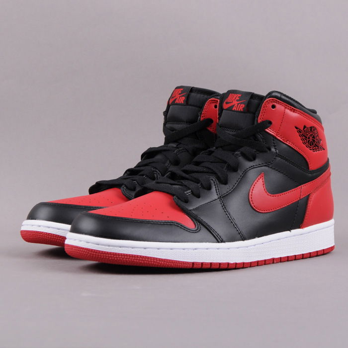 Sneakers og sko Jordan Air Jordan 1 Retro High OG "Bred" Rød | 555088 023, 1