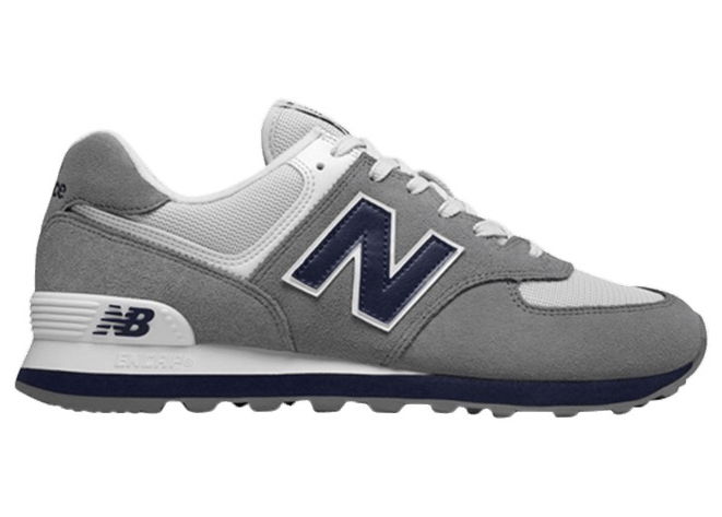 Sneakers og sko New Balance 574 Core Plus Grey Gunmetal Grå | ML574ESD, 0