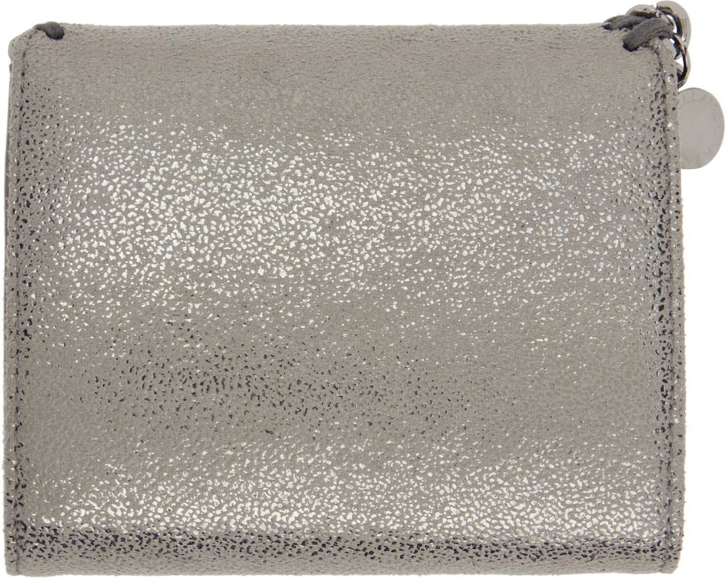 Tegnebog Stella McCartney Stella McCartney Falabella Small Flap Wallet Metalisk | 431000WP0609, 1