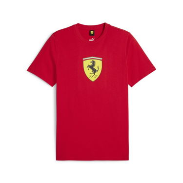 T-shirt Puma Ferrari Race Big Shield T Coloured S Rød | 623805-02, 0