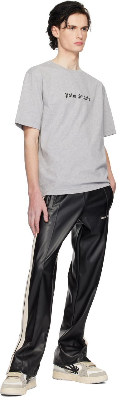 T-shirt Palm Angels Slim Fit T-Shirt Grå | PMAA089C99JER0030810, 3