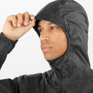 Vindjakke Salomon BONATTI WP JACKET Sort | lc2134800, 3