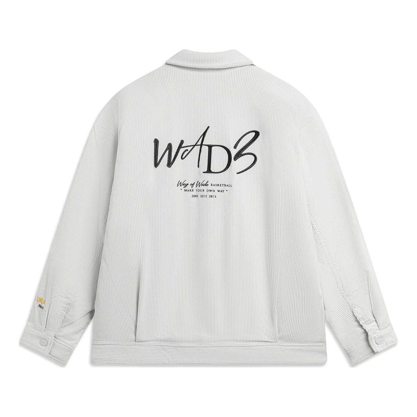 Jakke Li-Ning Way Of Wade Quilted Jacket Hvid | AJMT217-3
