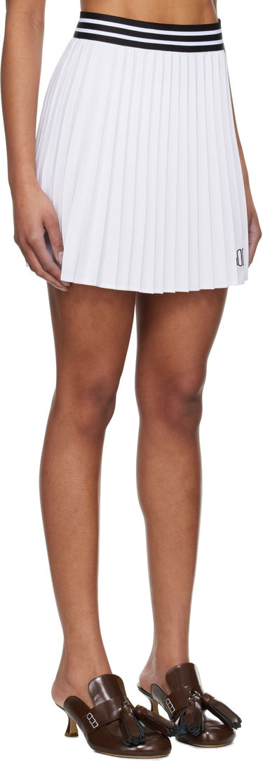 Nederdel Bode Bode Court Pleated Miniskirt Hvid | WRS25BT062, 1