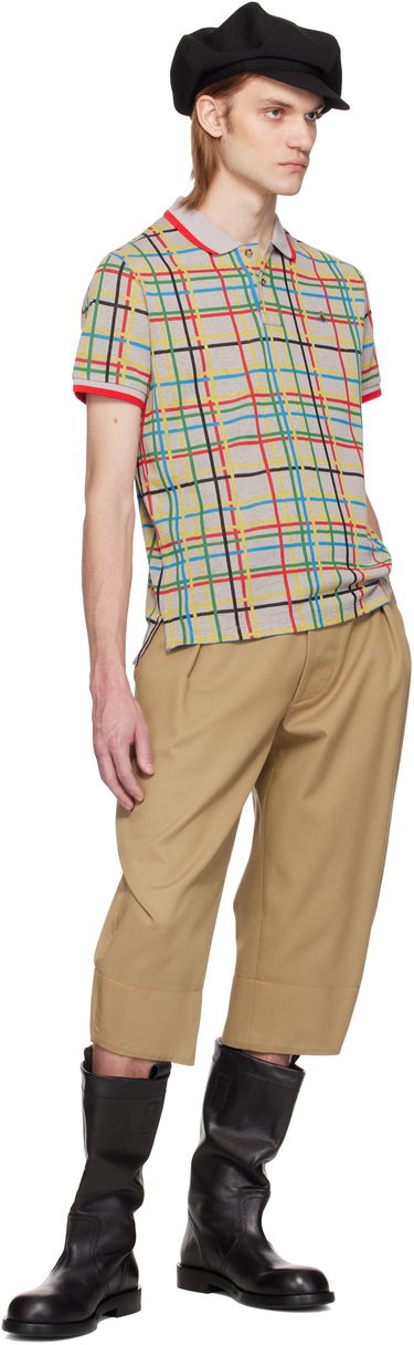 Polo skjorte Vivienne Westwood Vivienne Westwood Classic Plaid Polo Flerfarvet | 2H01000I-J009E-, 3