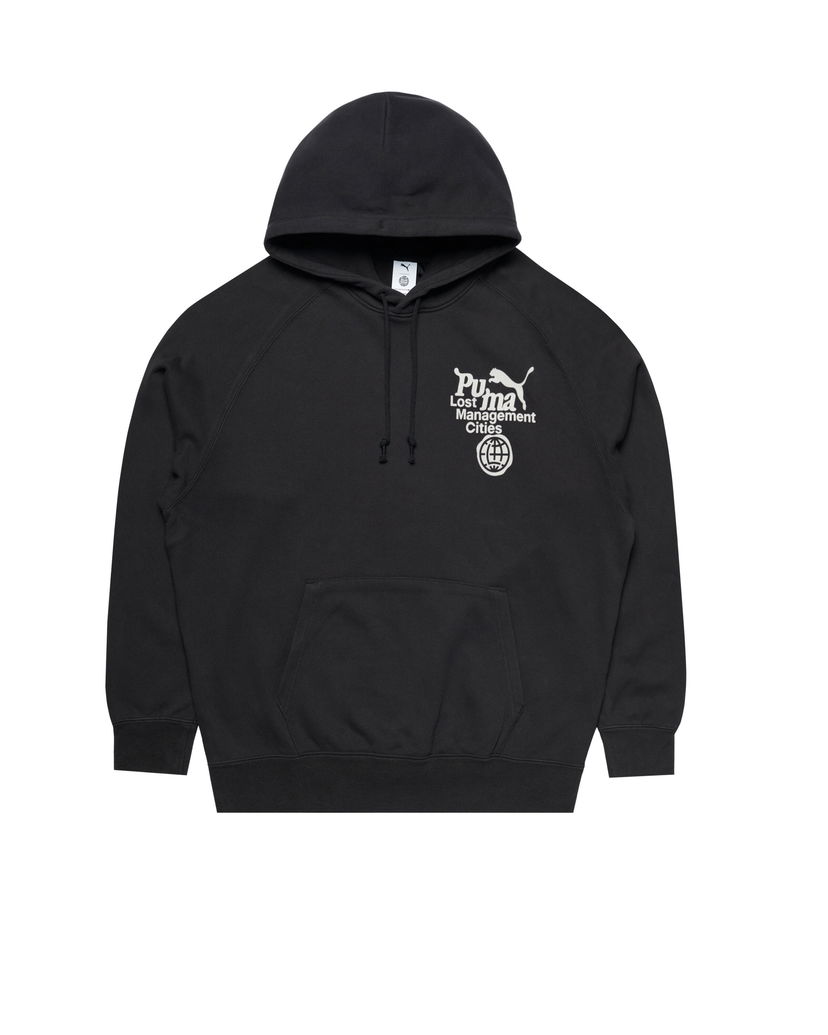 Sweatshirt Puma Lost Management Cities x Hoodie Sort | 626558-01