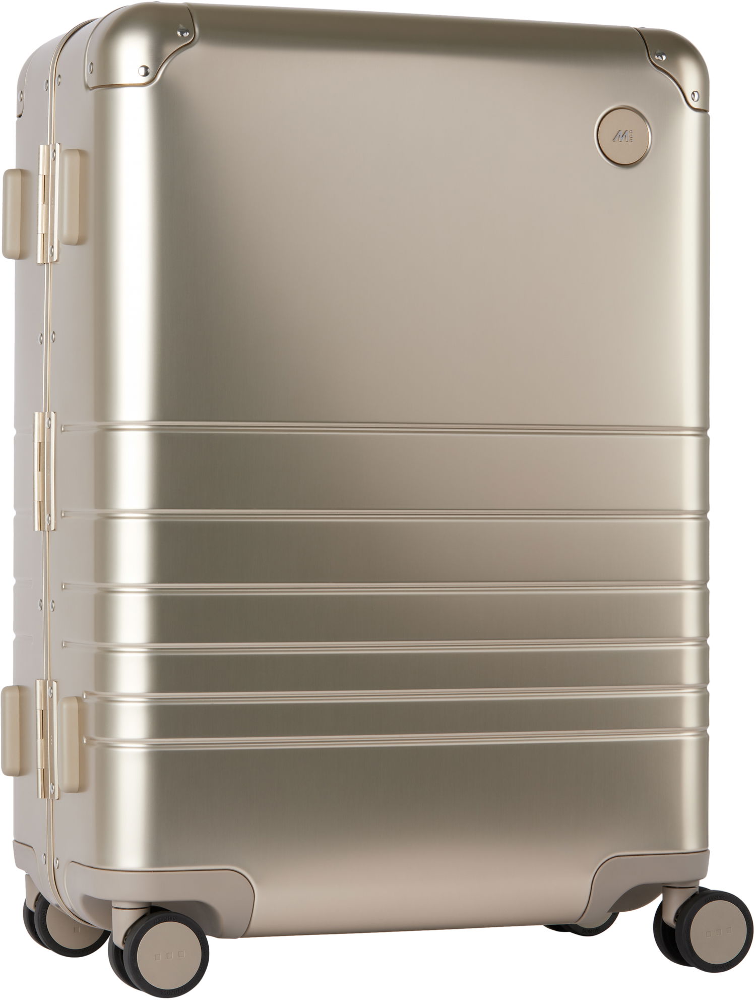 Kuffert Monos Aluminum Check-In Medium Suitcase Metalisk | MN0010-0011-24, 1