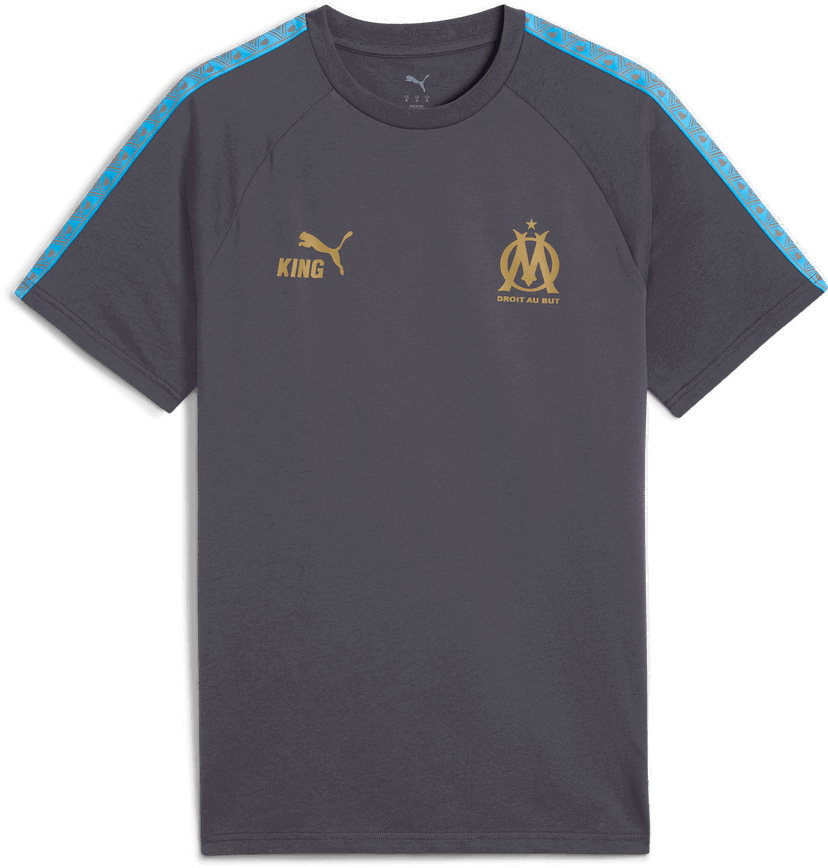 T-shirt Puma Olympique de Marseille KING T-Shirt Grå | 781588-19