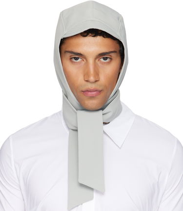 Kasketter og hatte Jean Paul Gaultier Jean Paul Gaultier Long Panel Hood Grå | 25/03-W-AC029-W002-02, 0
