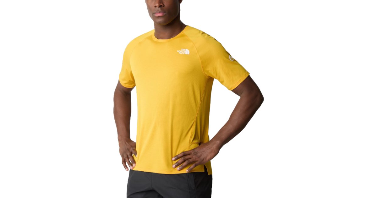 T-shirt The North Face Summit High Trail Run Gul | nf0a7ztr56p1, 1