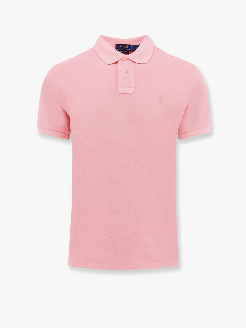 Polo skjorte Polo by Ralph Lauren Polo Ralph Lauren Slim Fit Polo Shirt Lyserød | 710969626005