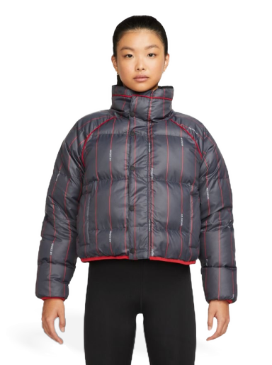 Puffer jakke Jordan Flight Puffer Jacket Grå | DH0785-010