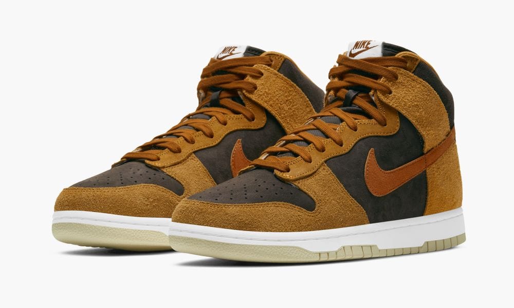 Sneakers og sko Nike Dunk High Premium "Dark Curry" Brun | DD1401-200, 1