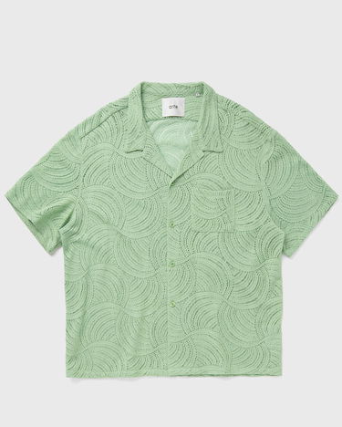 Skjorte Arte Antwerp Circle Croche Shirt Grøn | SS24-116S-GREEN, 0