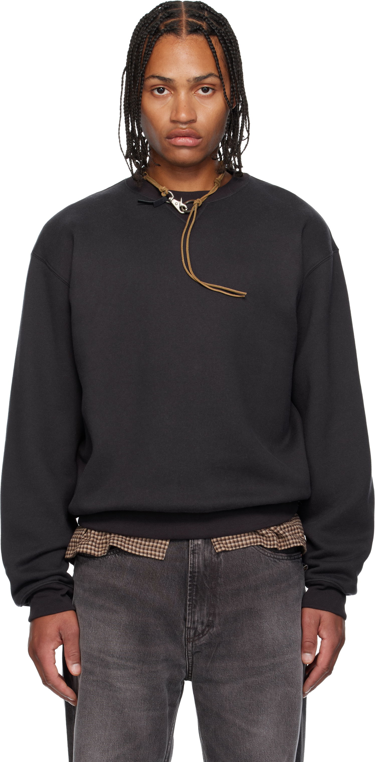 Sweatshirt OUR LEGACY Perfect Sweatshirt Sort | M4256PB, 0
