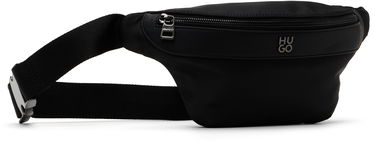 Taljetaske BOSS HUGO Twill Belt Bag with Stacked Logo Sort | 50547398, 2