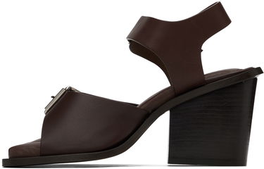 Sneakers og sko LEMAIRE Square Heeled Sandals Brun | FO0024 LL196, 2