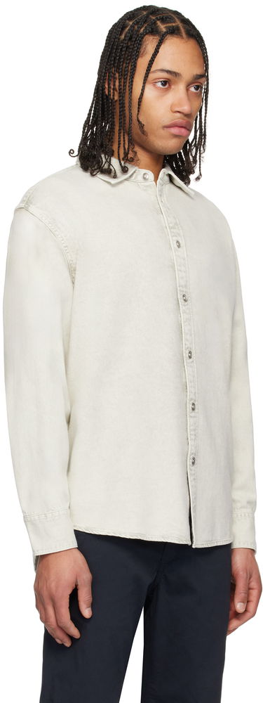 Skjorte rag & bone Rag & Bone Matthew Denim Shirt Beige | MED24H1438UFCC, 1